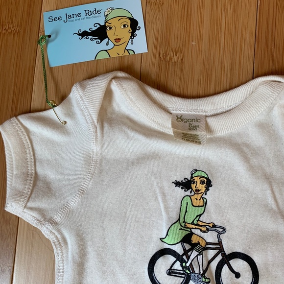 Organic Onesie Romper – See Jane Ride - Picture 6 of 9